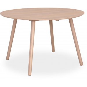 Rosvik runt matbord 120 cm - Vitoljad ekfanér - Ovala & Runda bord