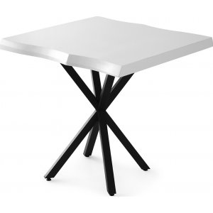 Safira matbord 80 cm - Vit - Övriga matbord