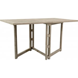 Saltö klaffbord 140 cm - Grå teak - Utematbord