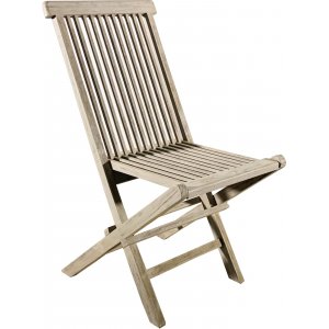 Saltö teakstol - Grå teak + Träolja för möbler - Utematstolar