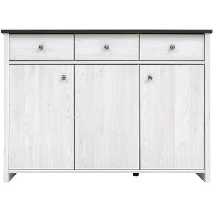 Salvador sideboard - Vit/svart - Skänkar & Sideboards -Skänkar & Sideboards - Hyllor & Förvaring