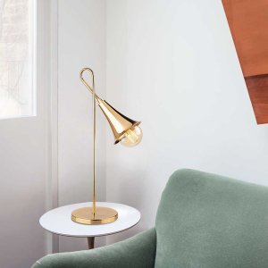 Sarmal bordslampa - Guld - Bordslampor -Lampor - Bordslampor