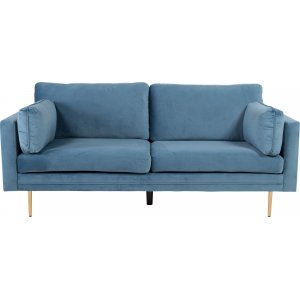 Savanna 3-sits soffa - Blå - 3-sits soffor