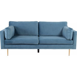 Savanna 3-sits soffa - Blå - 3-sits soffor