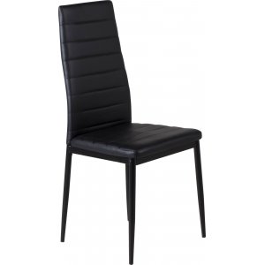 2 st Shady matstol - Svart PU - Konstläderklädda stolar