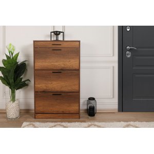 Shock skoskåp - Valnöt - Skoskåp -Skoskåp - Hallmöbler