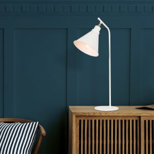 Sivani bordslampa 2 - Vit - Bordslampor -Lampor - Bordslampor