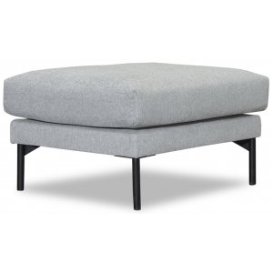 Smilla fotpall 70x60 cm - Ljusgrå - Fotpallar