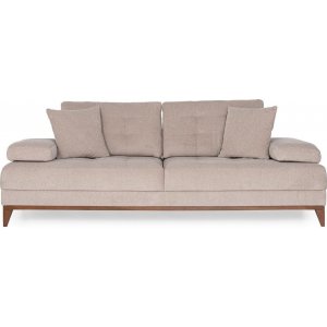 Sonya 3-sits soffa - Cream - 3-sits soffor