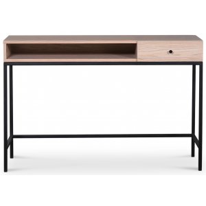 Stilo V.2 Skrivbord med låda 120 cm whitewash - Övriga kontorsbord & skrivbord