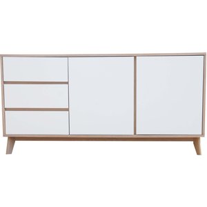 Svedala sideboard - Vit/ek - Skänkar & Sideboards -Skänkar & Sideboards - Hyllor & Förvaring