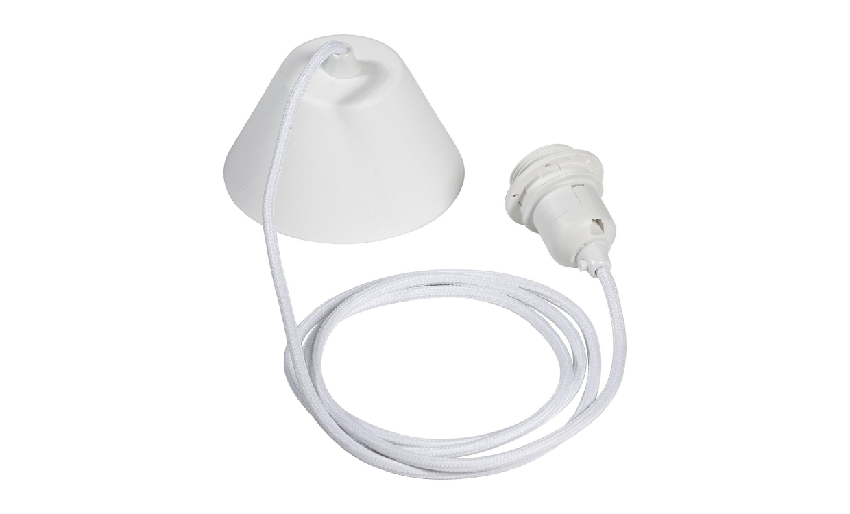 TT-01-N Bild på TAKUPPHÄNGE Textil Vit 210 cm från PR Home