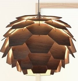 Taklampa Paris - Valnöt - Pendellampor