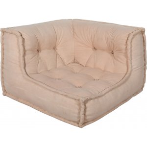 Teyard hörnfåtölj - Beige - Tygfåtöljer