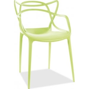 4 st Toby matstol - Grön - Plaststolar