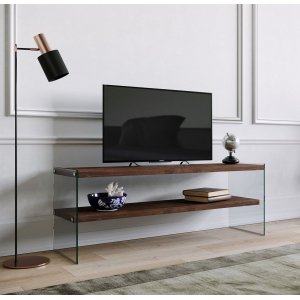 Twig mediabänk - Valnöt - TV-bänkar & mediabänkar -TV-bänkar & mediabänkar - Hyllor & Förvaring