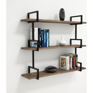 Uras vägghylla - Valnöt - Vägghyllor -Hyllor & Förvaring - Hyllor