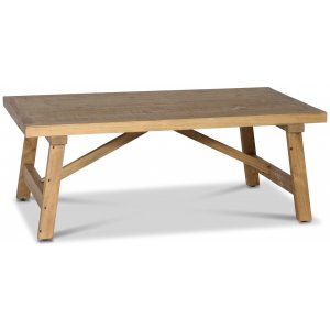 Aspen soffbord i återvunnet furu - Soffbord i trä