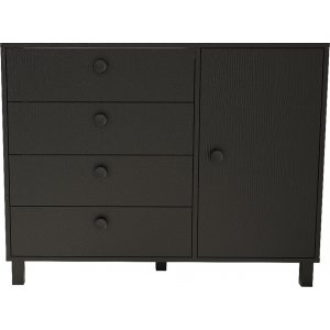 Vilamo byrå 81 - Svart - Byråar -Hyllor & Förvaring - Byråar