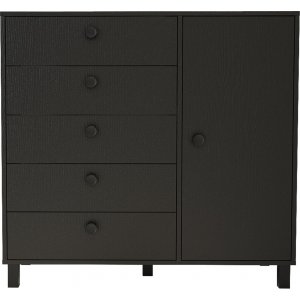 Vilamo byrå 83 - Svart - Byråar -Hyllor & Förvaring - Byråar