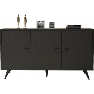 Vilamo skänk 12 - Svart - Skänkar & Sideboards -Skänkar & Sideboards - Hyllor & Förvaring