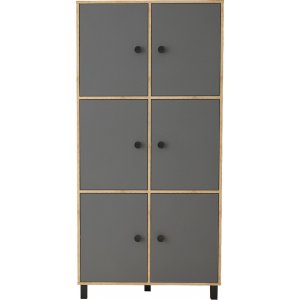 Vilamo skåp 61 - Furu/antracit - Skåp -Skåp - Hyllor & Förvaring