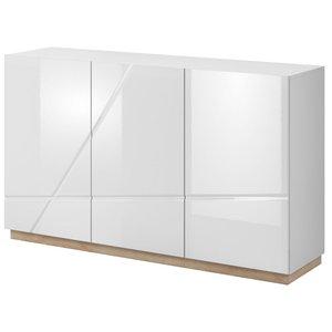 Villum skänk - Vit/riviera ek - Skänkar & Sideboards -Skänkar & Sideboards - Hyllor & Förvaring