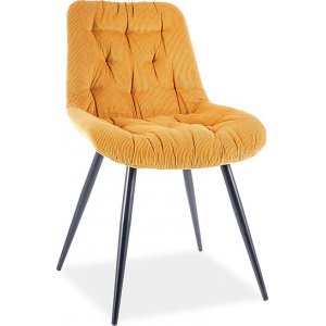 4 st Vimle matstol - Orange manchester - Klädda & stoppade stolar