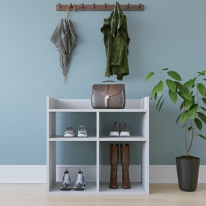 Vista skoskåp - Vit - Skoskåp -Skoskåp - Hallmöbler