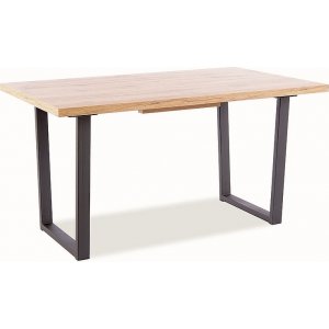Vito matbord 138-180 cm - Ek/svart - Övriga matbord