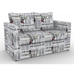 Wendy Bäddsoffa 2-sits - Välj din favoritfärg - Lux 06 - Grå - Bäddsoffor