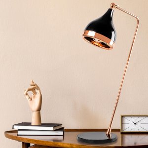 Yalda bordslampa - Svart/koppar - Bordslampor -Lampor - Bordslampor