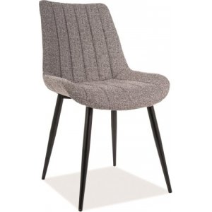 4 st Zoom matstol - Grå - Klädda & stoppade stolar
