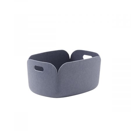 Bild på Muuto Förvaringsbox Restore Filt Blågrå från Muuto