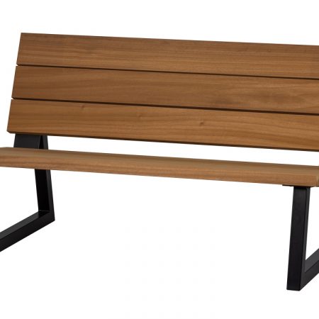 Bild på Banco Utomhussoffa natur/svart från WOOOD