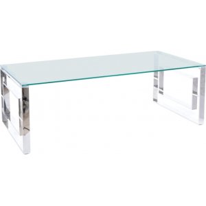 Allure soffbord 120 x 60 cm - Krom - Glasbord