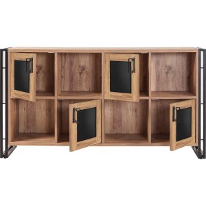 Arcas Casey skänk - Furu/svart - Skänkar & Sideboards -Skänkar & Sideboards - Hyllor & Förvaring