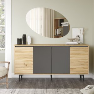 Aristo skänk - Felt/antracit - Skänkar & Sideboards -Skänkar & Sideboards - Hyllor & Förvaring