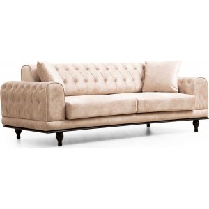 Arredo Capitone 3-sits bäddsoffa - Beige - 3-sits soffor