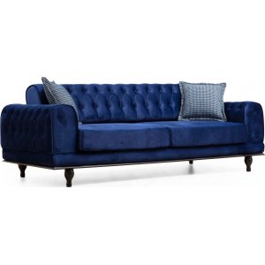 Arredo Capitone v2 3-sits bäddsoffa - Marinblå - 3-sits soffor