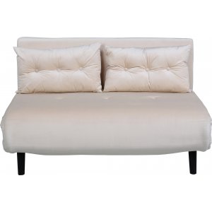 Barsa 2-sits bäddsoffa - Beige - Bäddsoffor