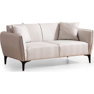 Belissimo 2-sits soffa - Vit - 2-sits soffor