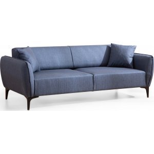 Belissimo 3-sits soffa - Blå - 3-sits soffor