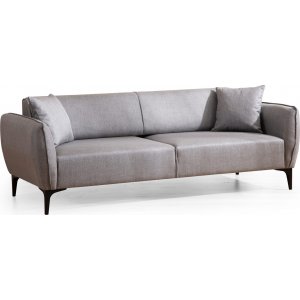 Belissimo 3-sits soffa - Grå - 3-sits soffor