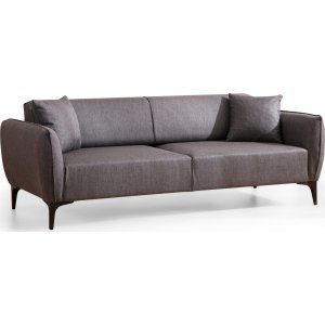 Belissimo 3-sits soffa - Mörkgrå - 3-sits soffor