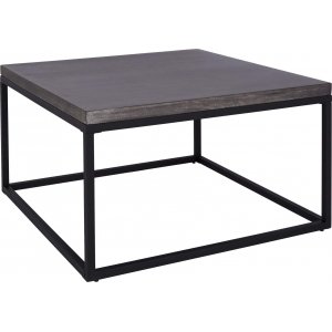 Betong soffbord 90 cm - Svart - Soffbord