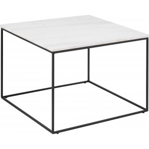 Bolton soffbord 60 x 60 cm - Vit - Soffbord i marmor
