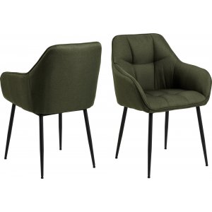 2 st Brenda karmstol - Grön - Karmstolar