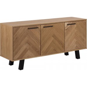 Brighton skänk - Ek/svart - Skänkar & Sideboards -Skänkar & Sideboards - Hyllor & Förvaring