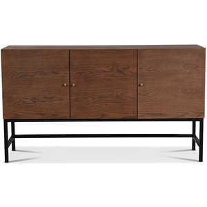 Carl sideboard med 3 dörrar - Brunbetsad ek - Skänkar & Sideboards -Skänkar & Sideboards - Hyllor & Förvaring